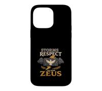 Zeus Thunderbolt Greek Mythology Olympus Gift Case for iPhone 14 Pro Max