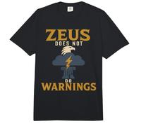 Zeus Thunderbolt Greek Mythology Olympus Gift Comfort Colors Adult Heavyweight T-Shirt