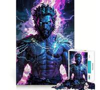 Zeus Unleashed︰ Divine Fury 1000 Piece Jigsaws for Adults Mind Train Fun Premium Laser Cut Quality Relaxing Indoor Group Activity (38x52cm)