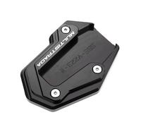 ZEXDDI Fit For DUCATI Multistrada V2 V4 S 2023 2024 Multistrada V4S V2S 2022 Motorcycle Kickstand foot Enlarger Support Side Stand Extension Pad (Black)