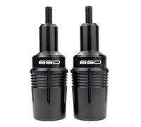 ZEXDDI Fit For Ka&wasaki Z650 RS Ninja650 Ninja 650 KRT Ninja 650L EX650 2017-2025 Motorcycle Frame Sliders Crash Protector Engine Guard Z 650 Falling Protection (Black)