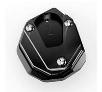 ZEXDDI Fit For Kawasaki Z650 Z900 RS Ninja 650 1000SX ZX6R ER6N Ninja 250 300 Z1000 Motorcycle CNC Kickstand Foot Enlarger Side Stand Extension Pad (Black)