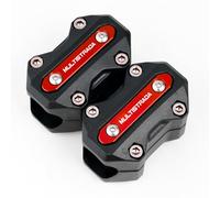 ZEXDDI Fit For multistrada V2 V2S V4 S RALLY Motorcycle Engine Guard Bumper Crash Bar Protector Block MULTISTRADA 950 1200/1260 /S/ST (Red)