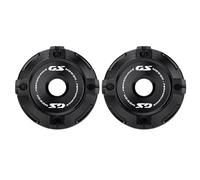 ZEXDDI Fit For R 1300 GS R1300GS ADVENTURE 2025 Motorcycle CNC R 1300GS ADV 2024 Top Front Forks Trim Cover Cap Fork Top Tube Covers Accessories (Black)