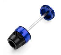 ZEXDDI Fit For R1300GS ADVENTURE R 1300 GS ADV 2024 2025 Motorcycle Accessories Rear Wheel Final Drive Crash Protector Slider R 1300GS Axle Fork Slider Crash Pad (Blue)