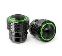 ZEXDDI Motorcycle 2 PCS CNC Wheel Tire Valve Stem Caps Fit for Ka-wasaki Z900 Z750 Z650 Z400 Z500 Z1000 Z800 Ninja 400 500 650 1000SX ZX4R ZX6R ZX10R Versys650 Tire Valve Caps