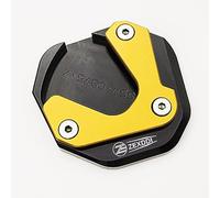 ZEXDDI Motorcycle CNC Fit For Hon-da X-ADV XADV 750 NC750X NC750 X HORNET CB750 TRANSALP XL750 Side Stand Extension Pad Kickstand Foot Enlarger Plate (Gold)