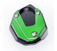 ZEXDDI Motorcycle CNC Fit For Kawasaki Z650 Z900 RS Ninja 650 1000SX ZX6R ER6N Ninja 250 300 Z1000 Kickstand Foot Enlarger Side Stand Extension Pad (Green)