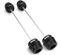 ZEXDDI Motorcycle Wheel Protector Suitable for Z650 Z650RS Ninja 650 NINJA650 KRT 2017-2024 2025 Front Wheel Rear Wheel Slider Axle Fork Frame Fall Protection Crash Pad Z 650 RS (Black)