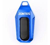 ZEXDDI Suitable for Zontes 368G 368E 368D 368K 350E 703F 703R 703RR Motorcycle CNC Key Case Protective Cover Zontes 368g e 703f Key Cover Housing Protection 350E 350M (Blue)