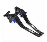 ZEXDDI Suitable for ZONTES 368G 368E 368D 368K 368M 2024-2026 Motorcycle Integrated Effort-Saving Adjustable Handle Brake Lever Clutch Lever Zontes 368 G E D K M 2025 (Blue)