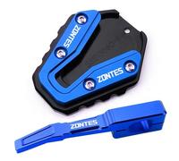 ZEXDDI Suitable for ZONTES 368G 368G ZT368G 2024 2025 2026 Motorcycle Mount Extension Plate Side Stand Kickstand Extension Auxiliary Block Foot Pedal 368g Zone Accessories