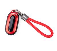 ZEXDDI Suitable for ZONTES 368G 703F 368E 368D 368K 703RR 703R Motorcycle CNC Key Case Protection 350E 350M 125M 150D 150E Key Cover Case Protective Key Fob Zontes 368g 703f (Red)