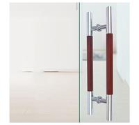 ZEXHBGFR Stainless Steel Shower Door Handle - Double Sided Pull Push Handle for Bathroom Glass Shed Shopping Malls Offices - 1200mm Hole Distance& Stylish