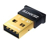 ZEXMTE USB Bluetooth Adapter for PC 6.0 Bluetooth Dongle Receiver Plug-and-Play for Desktop, Laptop, Mouse, Keyboard, Headsets, Speakers Support Windows 11/10/8.1/7