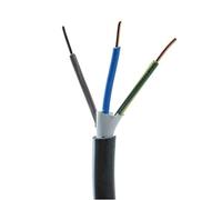 Zexum 2.5mm 3 Core HiTuf Indoor & Outdoor Underground Power Cable - 10m