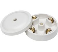 Zexum 20A 4 Terminal Junction Box - White