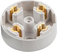 Zexum 20A 4 Terminal Mini 60cm Junction Box - White