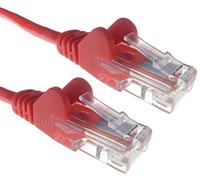 Zexum 2640 RJ45 Cat6 LSZH 24 AWG Stranded Snagless UTP Ethernet Network LAN Patch Cable, Red, 20 m