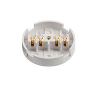 Zexum 5A 4 Terminal Junction Box - White