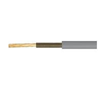Zexum Grey 6mm 46A Brown Meter Tails 6181Y Round PVC/PVC Harmonised Cable - 1 Meter