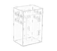 Zeyaoaea Jumping Spider Habitat - Clear Acrylic Climbing Zone | Spider Enclosures,for Fish Turtle Bearded Dragon Snake Tortoise Gecko Hermit Crab Reptile