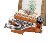Zeyaoaea Model Engine | Metal V8 Engine Display | Educational And Scientific Toys for Youth Son Class Teens Boys Friends Women Daughter Learning Home Girls Family