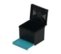 Zeyaoaea Small Reptile Enclosure, Spider Observation Box, Ventilated Light-proof Reptiles Habitat for Crickets Mantises Scorpions Roaches Beetles Ants Indoor Outdoor