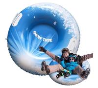 Zeyaoaea Snow Sled for Kids - Heavy Duty Inflatable Snow Sled with Handles | Winter Kids Toys for Activities Rescue Sledding Sports Beach Adventure Backyards Gardens Skating Skiing Fishing Sand