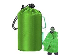 Zeyaoaea Survival Bag,Waterproof Sleeping Bag Cover | Heavy Duty Insulated Shelter Sacks Blanket for Wilderness Hiking Outdoor Adventure Car Home Sleep