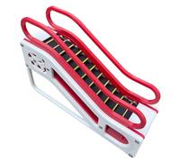 Zeyaoaea Toy Escalator,Manual Rotational 3D Printed Escalator Decor - Kids Pretend Play Game - for Pretend Play Role Playing Preschool Kindergarten School Classroom Nursery Home