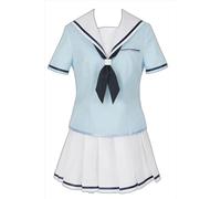 ZEYARUIBO Mission Cosplay Costume for BanG Dream Toyama Kasumi blue