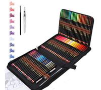 Zeybe Watercolour Pencils Set, 72 Professional Coloured Pencils for Adult, Art Drawing Colouring Pencils, Perfect for Colouring and Creating Paintings