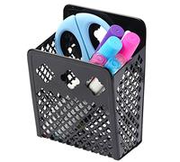 zeyce Magnetic Pencil Holder - Magnetic Locker Organizer, 1 Pack Pen Holder Locker Accessories for School and Office (1 Pack Black)