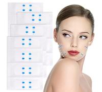 ZEYIYER Pack of 120 Facial Tape for Lifting, Invisible Facelift Tape, Transparent Wrinkle Tape for Face, Lifts Saggy Skin Instantly, V Face Tape