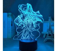 ZEYIZL Anime Lamp Mo Dao Zu Shi Wei Wuxian LAN Wangji Figure for Kids Room Decor Lamps Manga Acrylic 3D Illusion Night Light USB Battery Child Birthday Gift