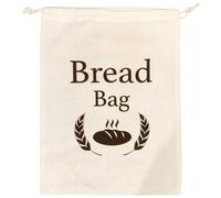 ZEYNA CRAFT Cotton Bread Storage Bag, Bread Bag for Homemade Bread 30X40CM
