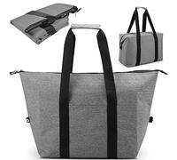 ZeYou Soft Cool Bag, 20L Large Insulated Lunch Bag to Keep Warm and Cold for School, Office, Gym, Picnics, BBQs, Beach, Camping, Travel, Parties, Driving, Outdoor (49-Cooler Bags)