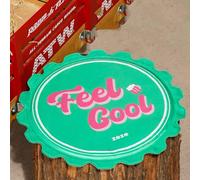 ZEZE Bottle Cap Cooling Mat | Color: Green/Pink