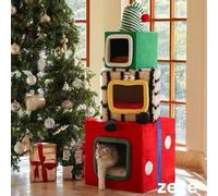ZEZE Christmas Gift Box Cat Frame