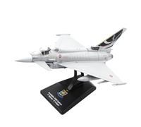 ZEZEFUFU 1:100 Alloy Eurofighter Typhoon EF-2000 Fighter Plane Model Aviation Science Exhibition Model
