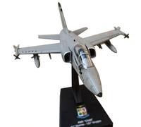 ZEZEFUFU 1/100 Scale Alloy Italian Air Force AMX Attack Fighter Model Aviation Science Exhibition Model