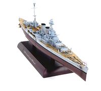 ZEZEFUFU 1:1000 Alloy United Kingdom HMS Hood Battlecruiser Model Ship Science Exhibition Model