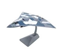 ZEZEFUFU 1:144 Alloy China Air Force Fighter Jet J-36 Fighter Model Aviation Science Exhibition Model