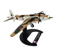 ZEZEFUFU 1:144 Alloy WWII United Kingdom Vickers Wellington Bomber Plane Model Aviation Science Exhibition Model