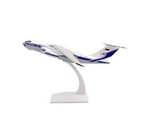 ZEZEFUFU 1/200 Scale ABS Soviet Russia IL-76 Candid Transport Aircraft Model Aviation Science Exhibition Model
