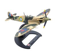 ZEZEFUFU 1:72 Alloy WWII UK Air Force Supermarine Spitfire Mk Vb Fighter Model Aviation Science Exhibition Model