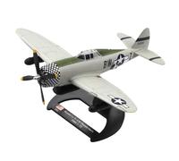 ZEZEFUFU 1:72 Alloy WWII USAAF Republic P-47D Thunderbolt Fighter Model Aviation Science Exhibition Model
