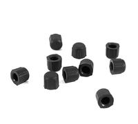 ZEZEFUFU 10pcs 1/4 Screw Protection Cap Rubber End Caps 1/4" Cover Bolt Screw Thread Protector