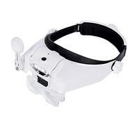ZEZEFUFU 5-Lens Long Standby Glasses Magnifier 31 Multiples Magnifying Glass Magnifier Soldering Loupe Embroidery
